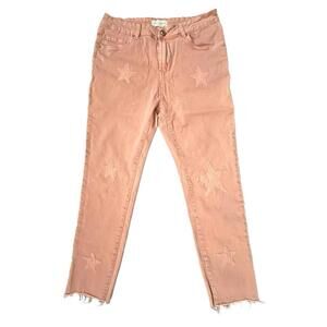 Hope Isabella santa rosa beach. fl Women's Mauve Jeans with Stars - Large